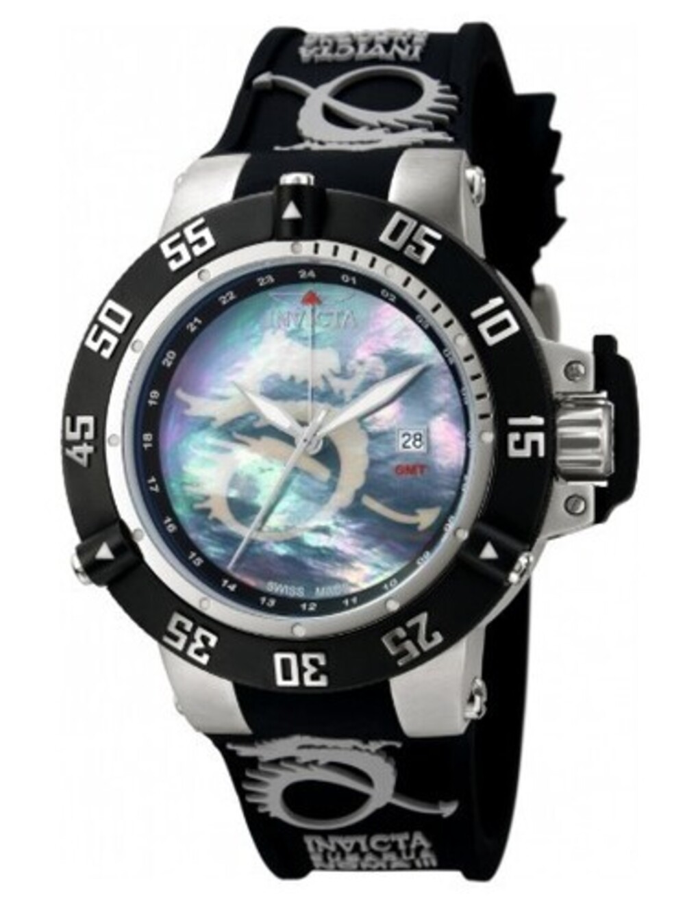Invicta Subaqua Noma III, Swiss Made, GMT - 50mm (0876)